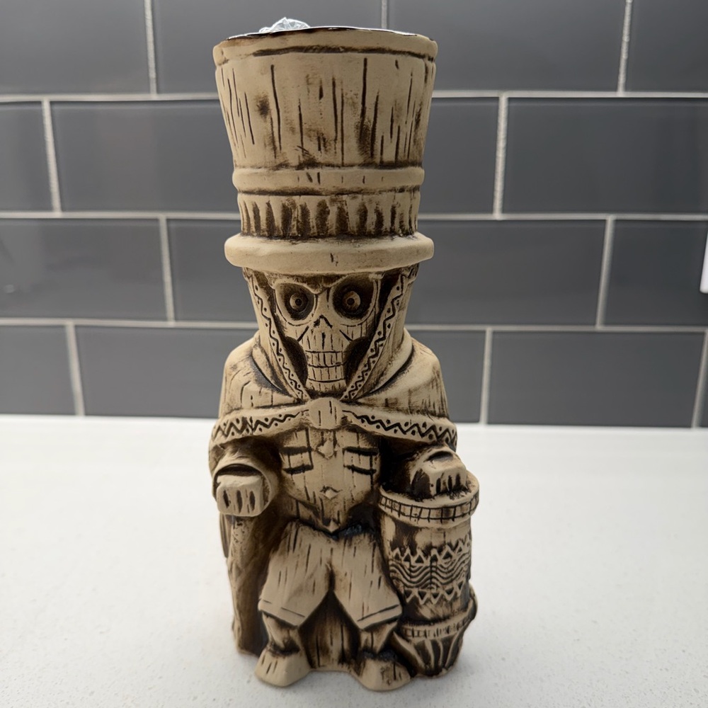 Disney Trader Sam’s 1st Edition Hatbox Ghost Tiki Mug NWT